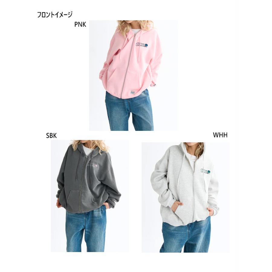 エレメント レディース ESSENTIAL FULL ZIP W パーカー パーカー トップス ホワイト 白 ピンク 送料無料 ELEMENT BF024030 ELEMENT（エレメント） レディース ESSENTIAL FULL ZIP W パーカー