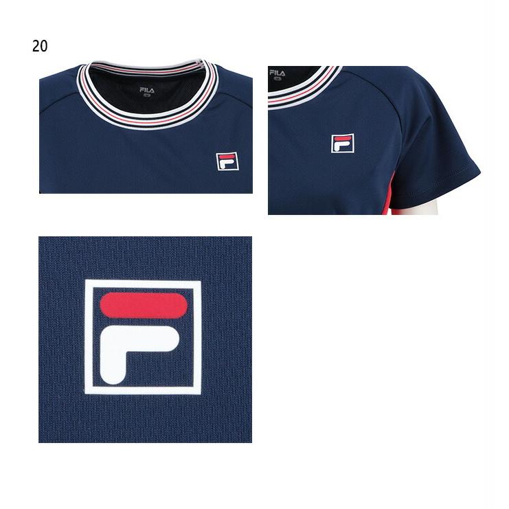 FILA（フィラ） レディース ゲームシャツ テニス バドミントンウェア