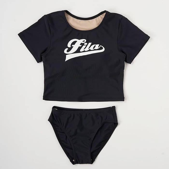 FILA（フィラ） 3点セット ジュニア キッズ セット水着 セパレート