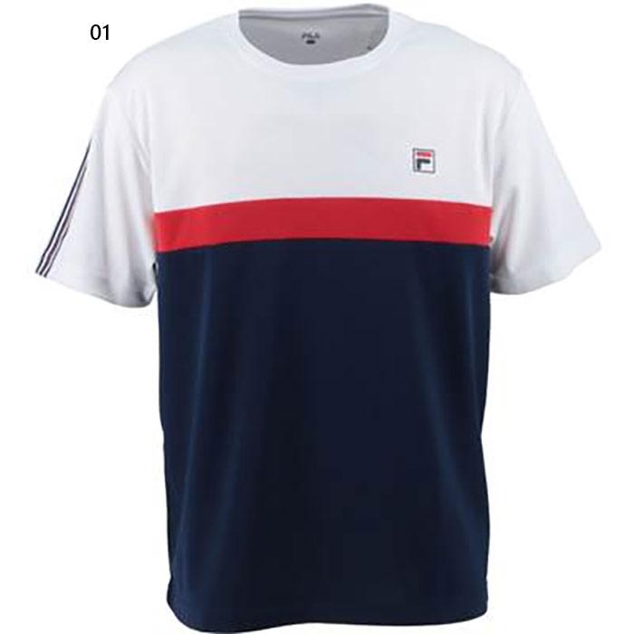 FILA（フィラ） メンズ ゲームシャツ テニス バドミントンウェア
