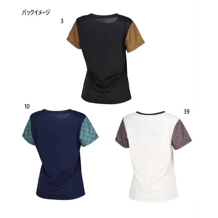 フィラ レディース ゲームシャツ テニス バドミントンウェア トップス 半袖 ブラック 黒 ネイビー イエロー 黄色 送料無料 FILA EL0216 FILA（フィラ） レディース ゲームシャツ テニス バドミントンウェア