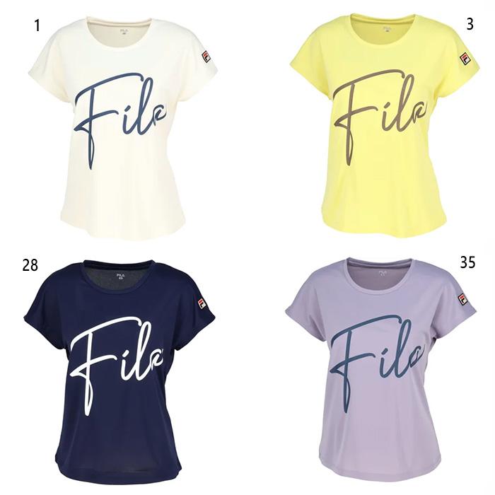 FILA（フィラ） レディース グラフィックTシャツ テニス バドミントン