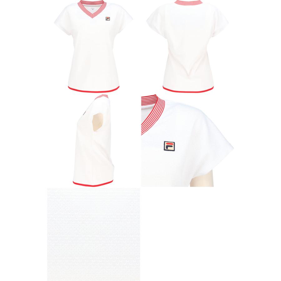 FILA（フィラ） レディース ゲームシャツ テニス バドミントンウェア