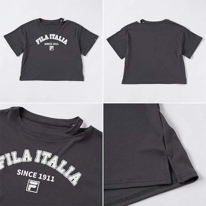 FILA（フィラ） 3点セット ジュニア キッズ 水着セット スイムウエア