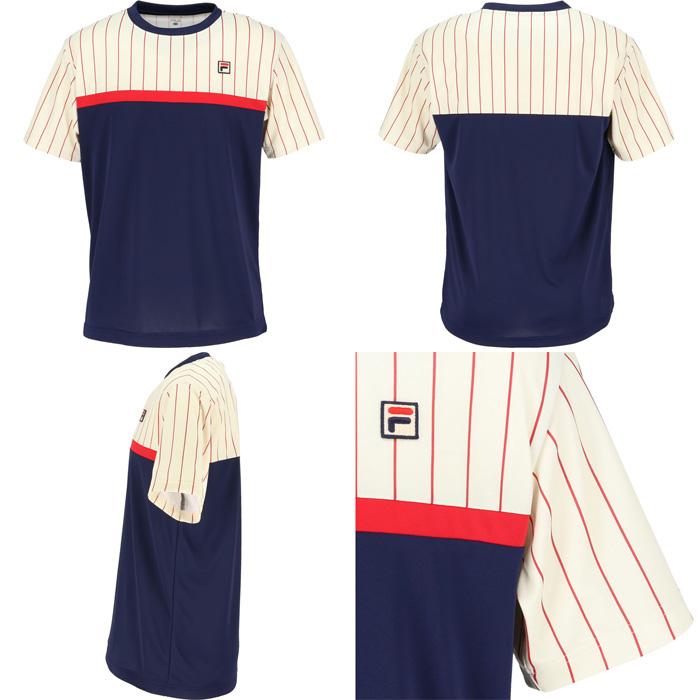 FILA（フィラ） メンズ ゲームシャツ テニス バドミントンウェア