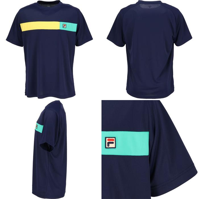 FILA（フィラ） メンズ ゲームシャツ テニス バドミントンウェア