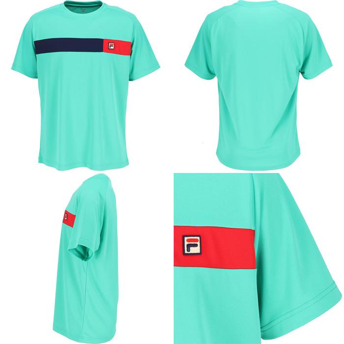 フィラテニスウェア FILA（フィラ） メンズ ゲームシャツ テニス バドミントンウェア