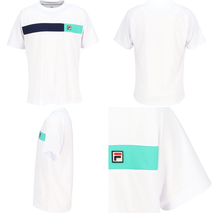 FILA（フィラ） メンズ ゲームシャツ テニス バドミントンウェア