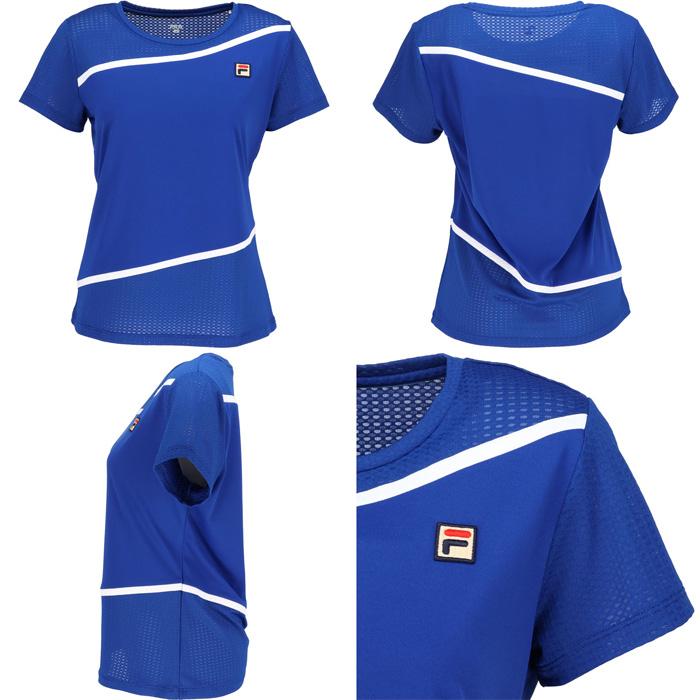 FILA（フィラ） レディース ゲームシャツ テニス バドミントンウェア