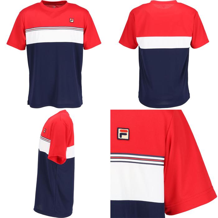 FILA ゲームシャツ2枚 バボラゲームシャツ1枚 スコート1枚 FILA（フィラ） メンズ ゲームシャツ テニス バドミントンウェア