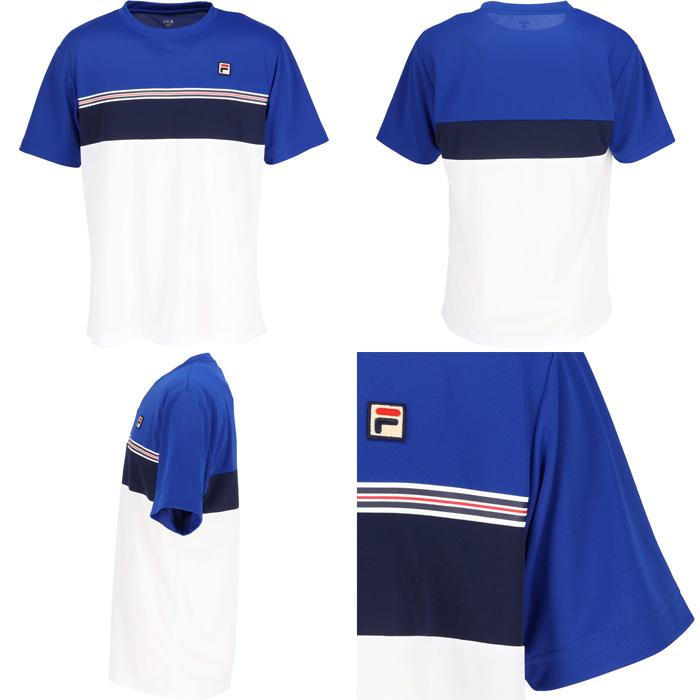 FILA（フィラ） メンズ ゲームシャツ テニス バドミントンウェア
