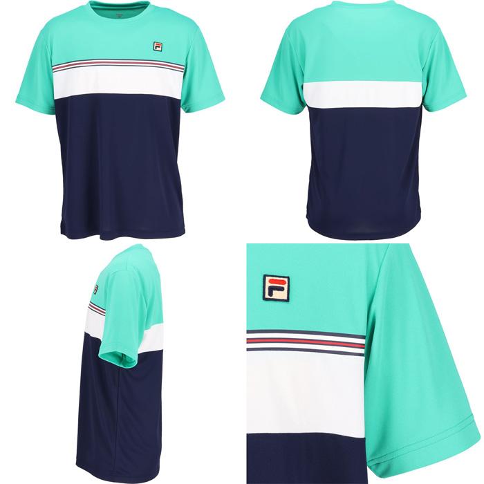 FILA（フィラ） メンズ ゲームシャツ テニス バドミントンウェア