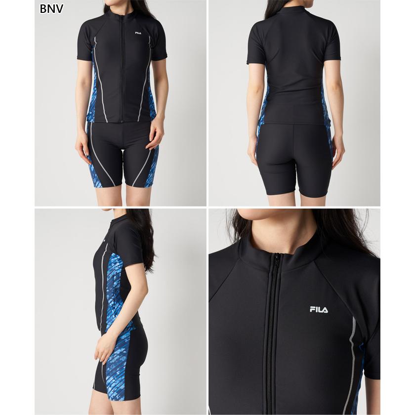 FILA - フィラ レディース フルジップセパレーツ海水着 スイムウエア 水泳ぎ 水浴び フィジカルフィットネス海水着 316605