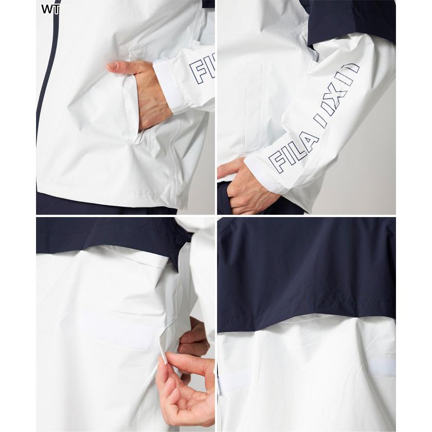 FILA GOLF フィラ ゴルフ メンズ レイン上下セット ゴルフウェア