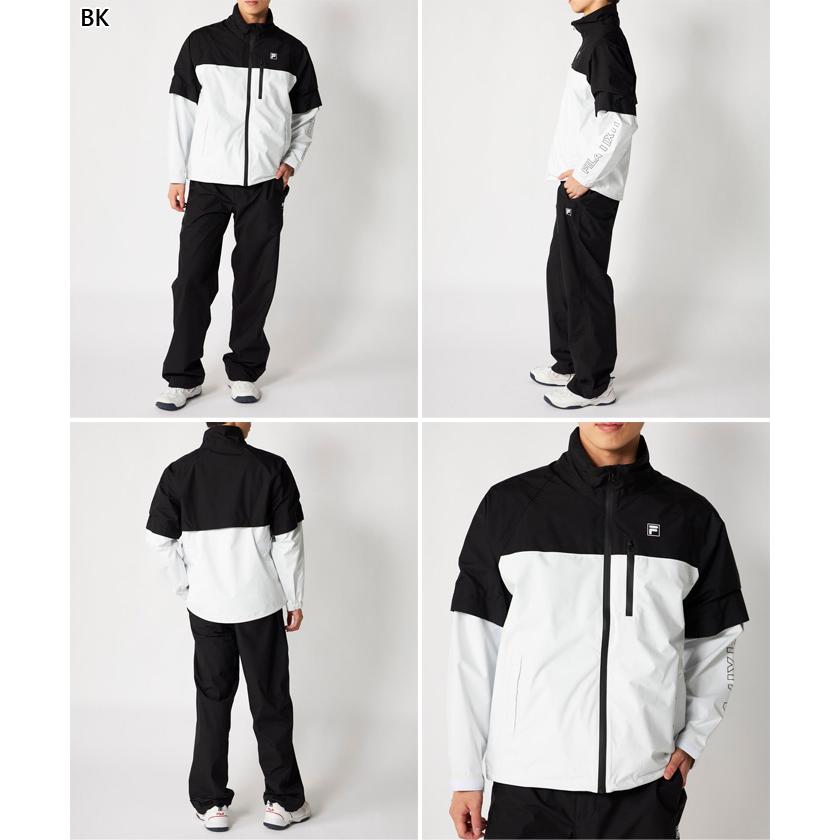 FILA GOLF フィラ ゴルフ メンズ レイン上下セット ゴルフウェア