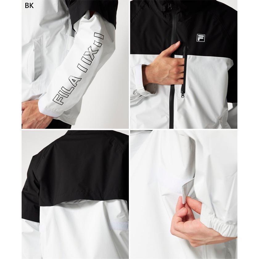 FILA GOLF フィラ ゴルフ メンズ レイン上下セット ゴルフウェア