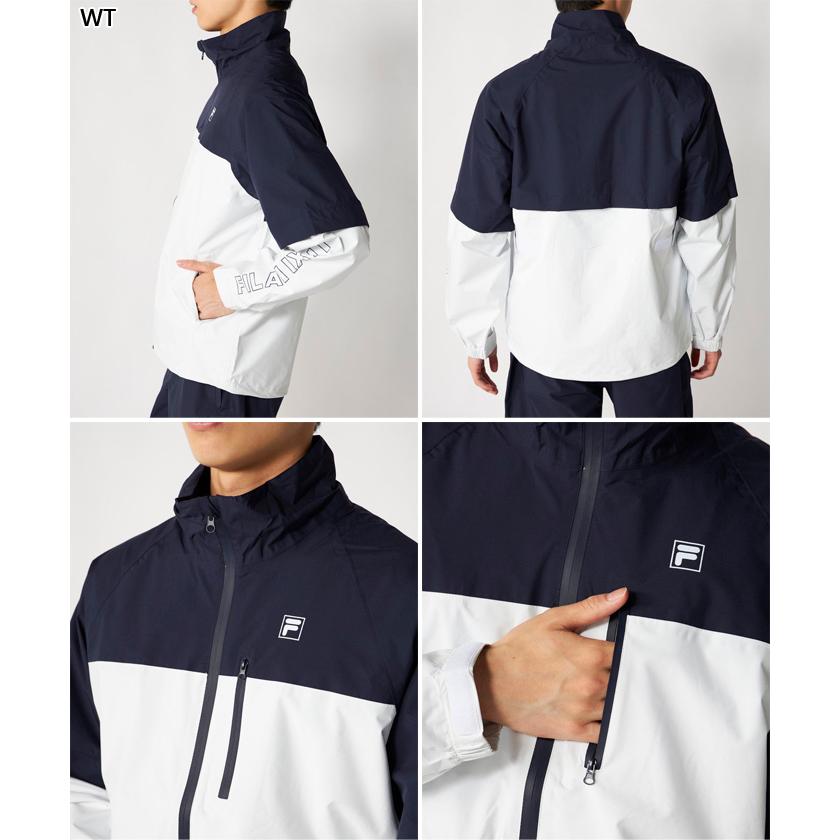 ④ FILA ゴルフウェアセット Mサイズ FILA GOLF フィラ ゴルフ メンズ レイン上下セット ゴルフウェア