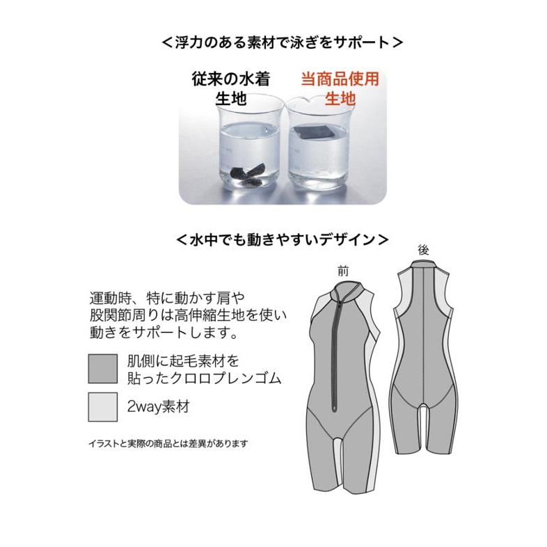 FOOTMARK（フットマーク） レディース 保温水着 暖・女性用
