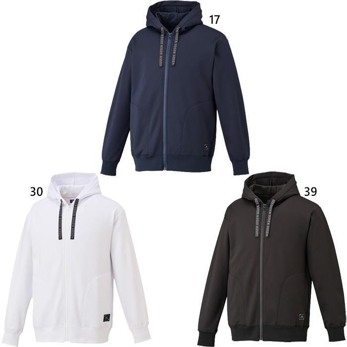 GOSEN（ゴーセン） メンズ レディース 裏起毛ストレッチジップアップ