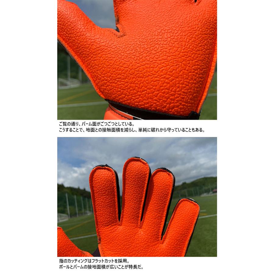 エイチオーサッカー メンズ レディース ジュニア ワン フラット ロブスト ブラックフォース サッカー ゴールキーパーグローブ GK手袋 練習用 高耐久 51.0971｜vitaliser｜08