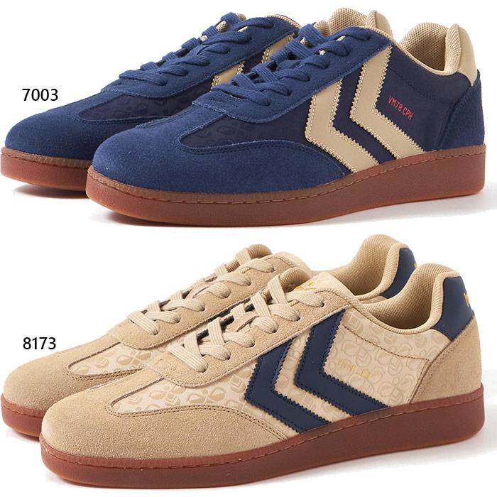 ヒュンメル メンズ レディース VM78 CPH JQ スニーカー シューズ 紐靴 ローカット カジュアル ネイビー 送料無料 hummel HM227919 hummel（ヒュンメル） メンズ レディース VM78 CPH JQ スニーカー