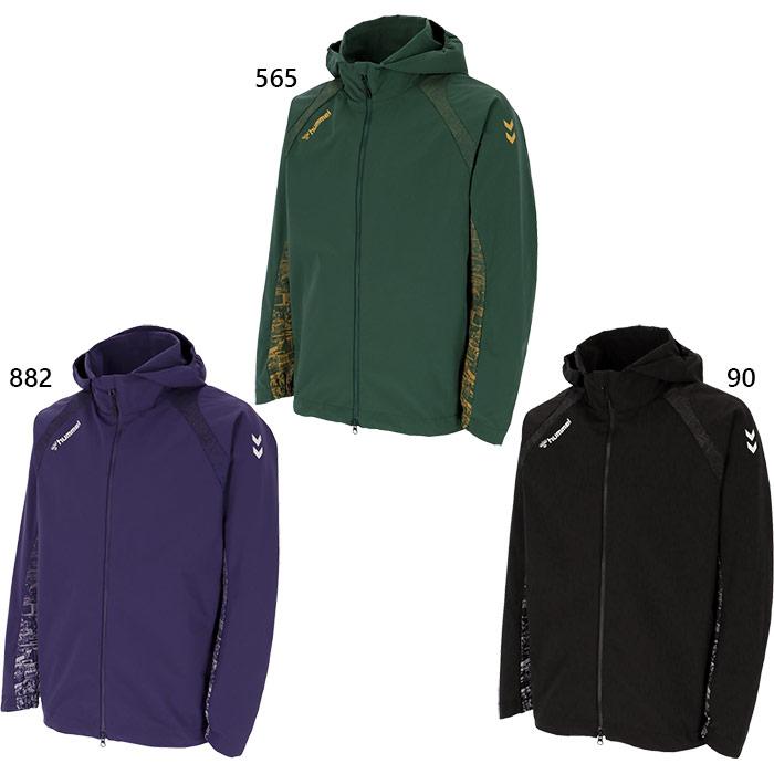 ジャケット・アウター N ヒュンメル ジャケット フード付き メンズ hummel ウーブンフーディー