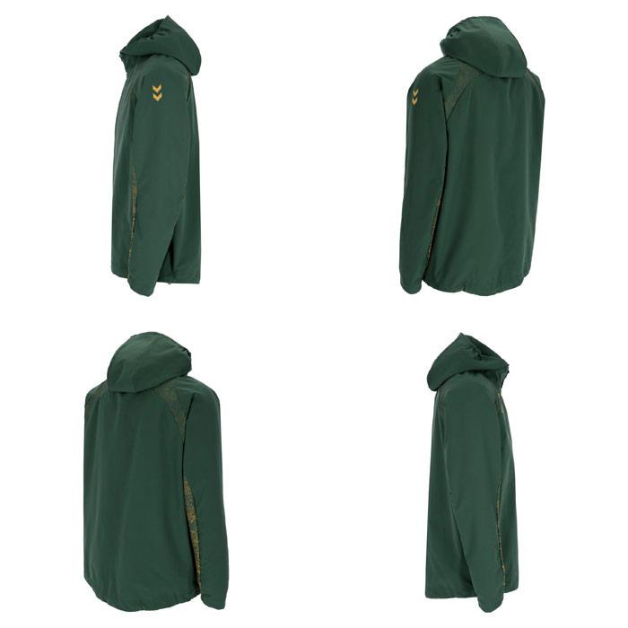 hummel（ヒュンメル） メンズ ウーブンフーディー サッカーウェア