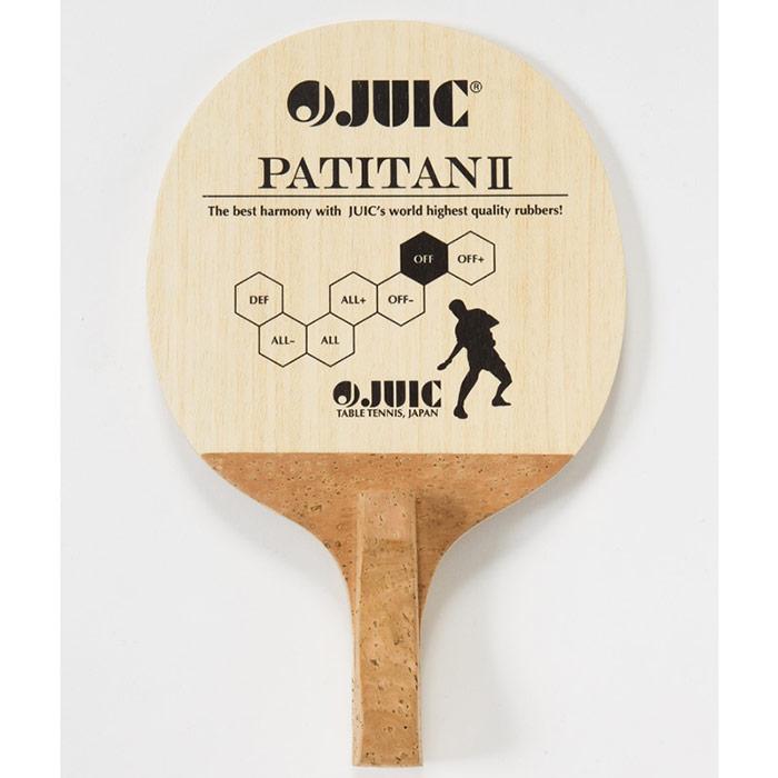 JUIC（ジュウイック） メンズ レディース パチタンII PATITAN 卓球