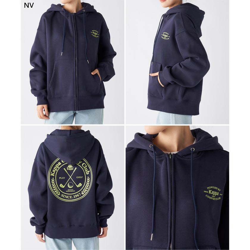 Kappa（カッパ） レディース フロントジップパーカー パーカー