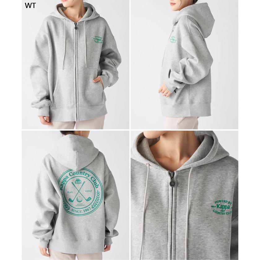 Kappa（カッパ） レディース フロントジップパーカー パーカー