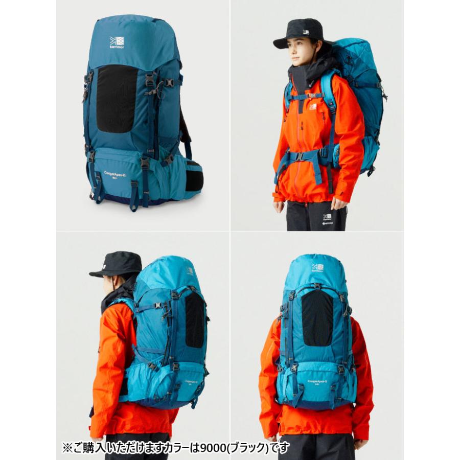 Karrimor - 60L カリマー メンズ レディース クーガーエーペックス G 足し加える CougarApex-G 背嚢 デイパック うしろ側風呂敷き包み 御徒面子 鞄 501092