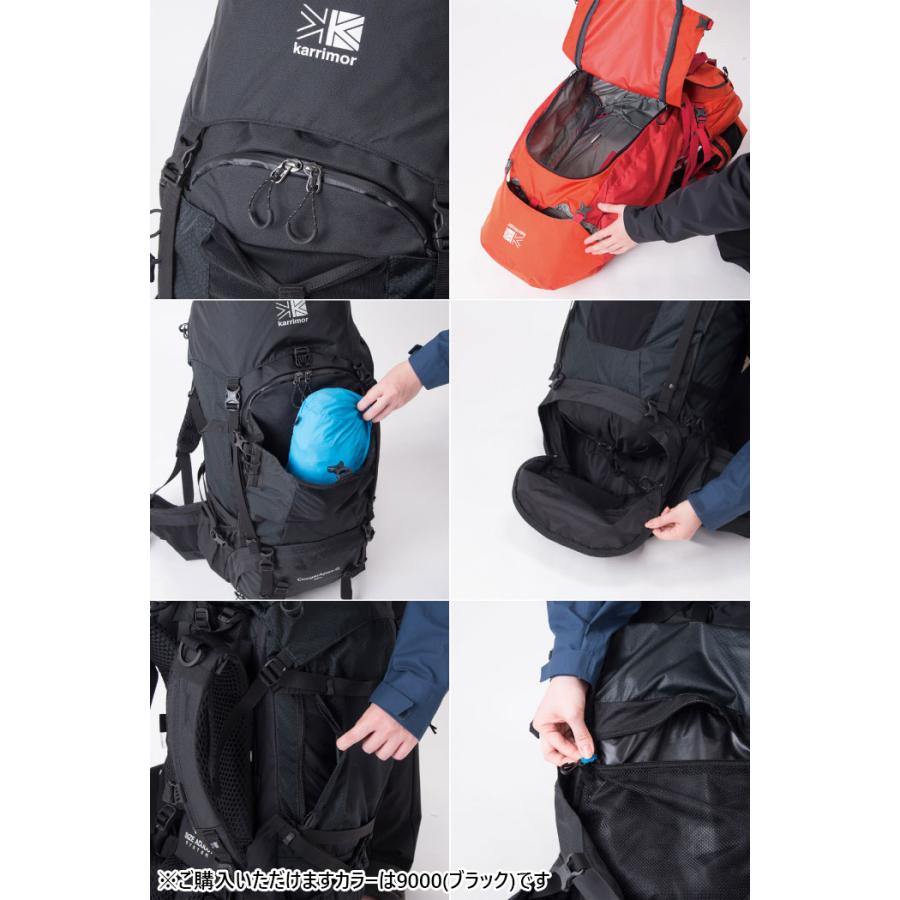 Karrimor - 60L カリマー メンズ レディース クーガーエーペックス G 足し加える CougarApex-G 背嚢 デイパック うしろ側風呂敷き包み 御徒面子 鞄 501092