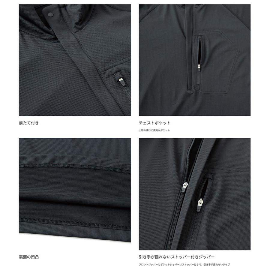 Karrimor（カリマー） メンズ ファスト ドライ L/S ハーフジップ fast