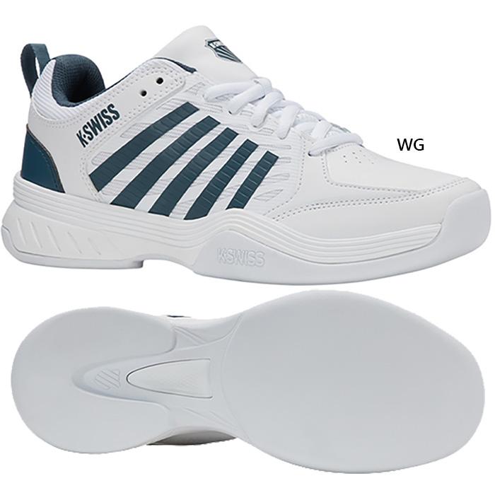 ケースイス メンズ コートエクスプレス 2 COURT EXPRESS 2 テニスシューズ カーペットコート用モデル ローカット ケイ・スイス ホワイト 白 送料無料 K･SWISS KS09488163 K-SWISS（ケースイス） メンズ コートエクスプレス 2 COURT EXPRESS 2
