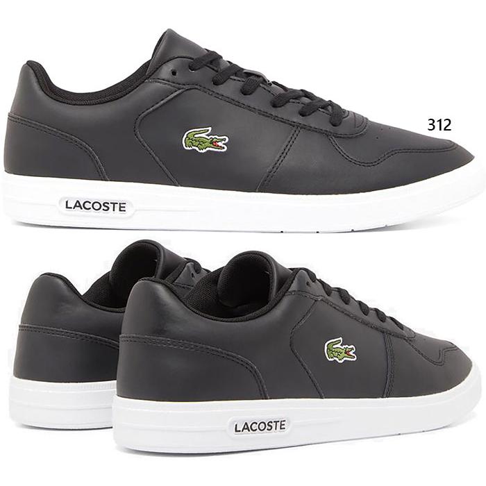 ラコステ メンズ ティーベース T-BASE 224 1 SMA スニーカー シューズ 紐靴 ローカット レザースニーカー ホワイト 白 送料無料 LACOSTE 48SMA0114 LACOSTE（ラコステ） メンズ ティーベース T-BASE 224 1 SMA