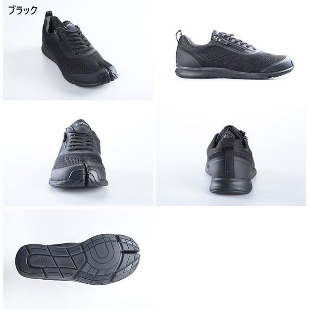 新品未使用 Lafeet ラフィート 足袋スニーカー シューズ ブラック ラフィート メンズ レディース 足袋シューズ ウォーキング スニーカー