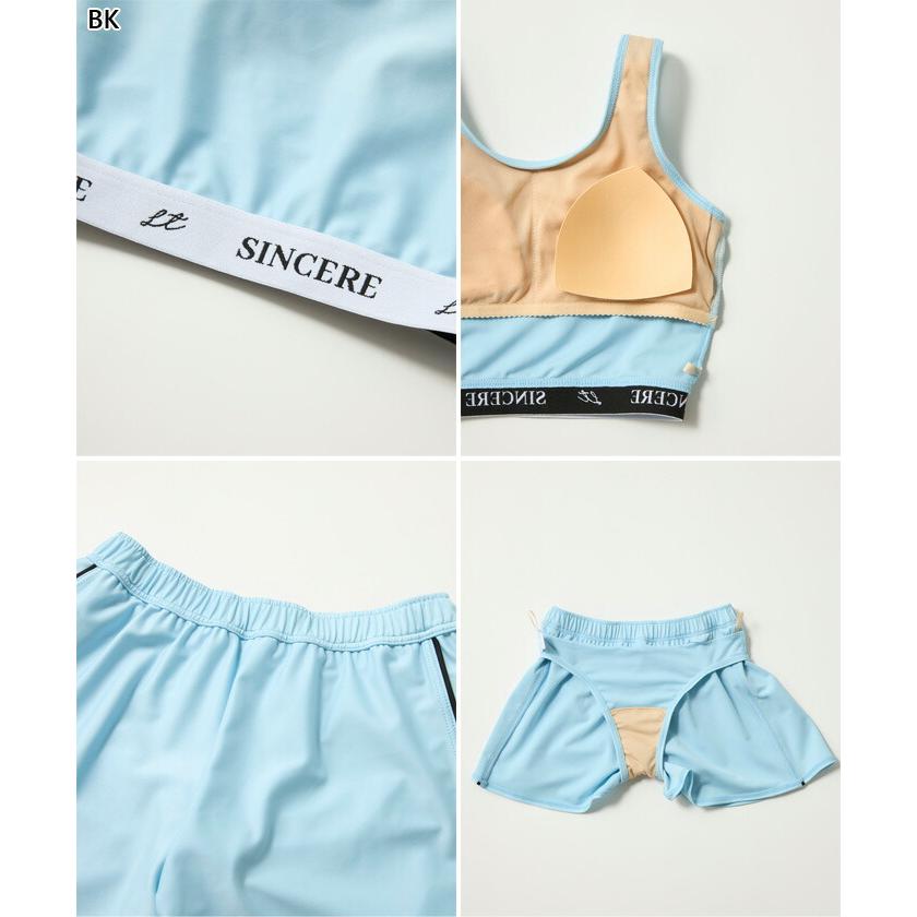 LOVETOXIC ラブトキシック ジュニア キッズ 肩開き3点セット水着
