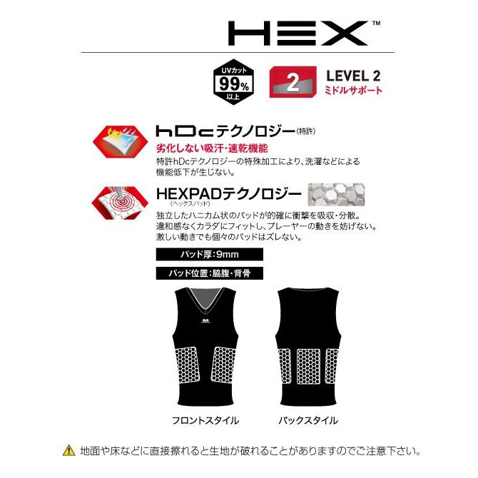 マクダビッド メンズ ヘックス V-タンク メッシュ HEX アンダーウェア