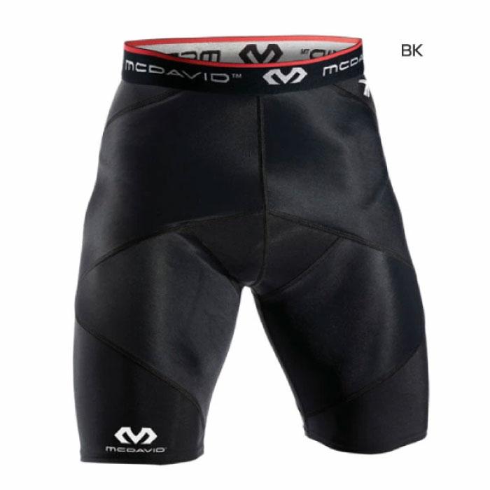 新品McDavid クロスコンプレッションショーツ M ブラック マクダビッド メンズ クロスコンプレッション ショーツ アンダーウェア