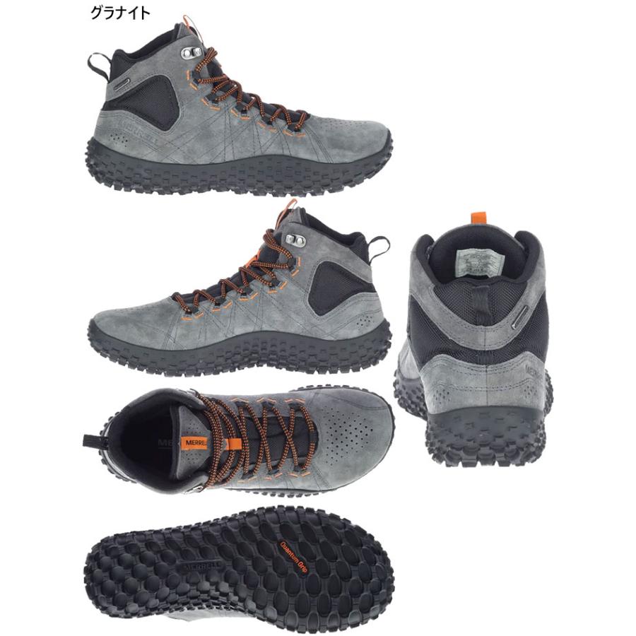 メレル メンズ ラプト ミッド ウォータープルーフ WRAPT MID WATERPROOF 登山靴 山登り ハイキングシューズ 防水 M036001 M036003 M037751 M135605｜vitaliser｜03