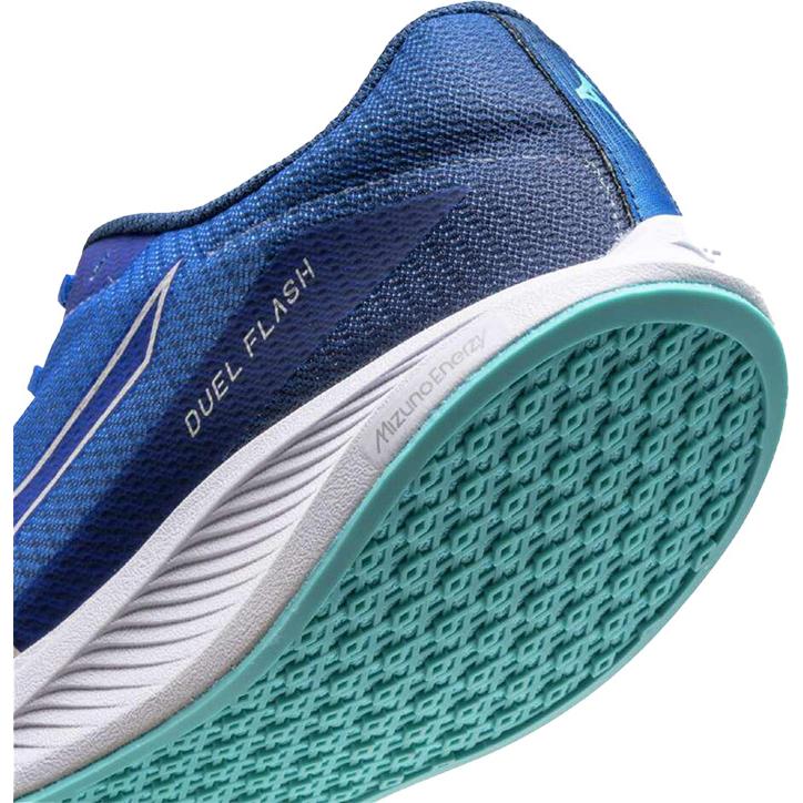 2E幅 ミズノ メンズ デュエルフラッシュ 陸上競技 シューズ ローカット トラックレース対応 ブルー 青 送料無料 Mizuno U1GD2360 MIZUNO（ミズノ） 2E幅 メンズ デュエルフラッシュ 陸上競技 シューズ