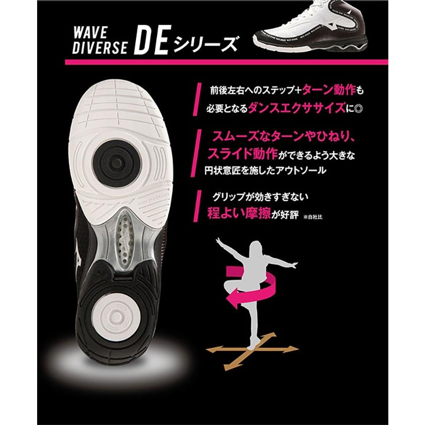MIZUNO（ミズノ） 2E幅 メンズ レディース ウエーブダイバース DE 2