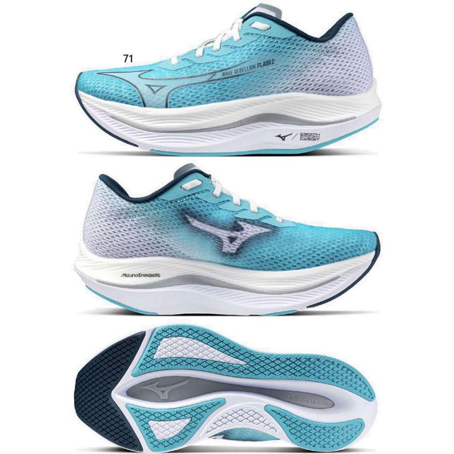 MIZUNO（ミズノ） 2E幅 レディース ウエーブリベリオンフラッシュ2