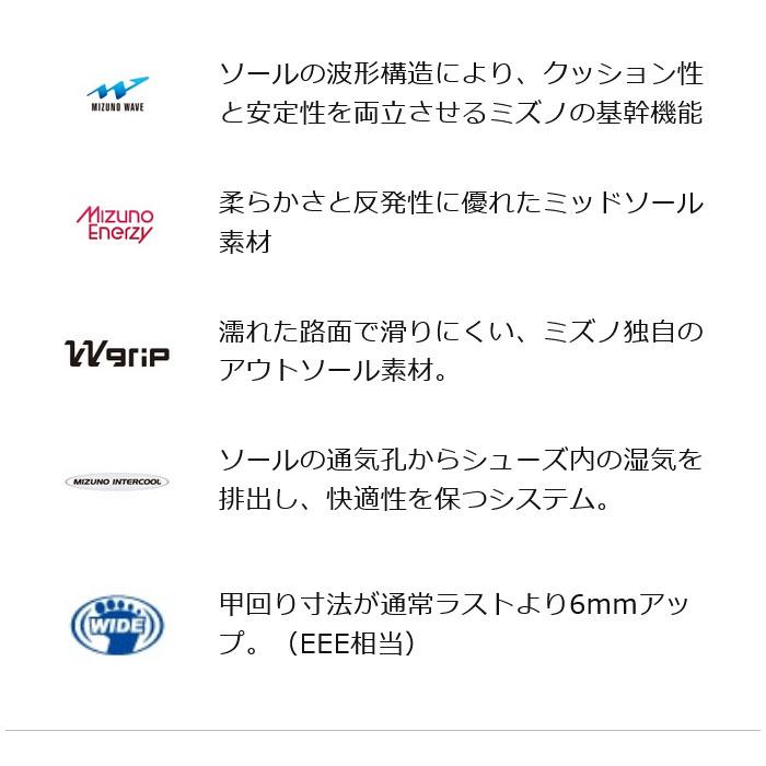 3E幅相当 ミズノ メンズ LD40 VII エルディー40 7 ウォーキングシューズ カジュアル スポーティー 紳士靴 内側ファスナー付き B1GC2401_14