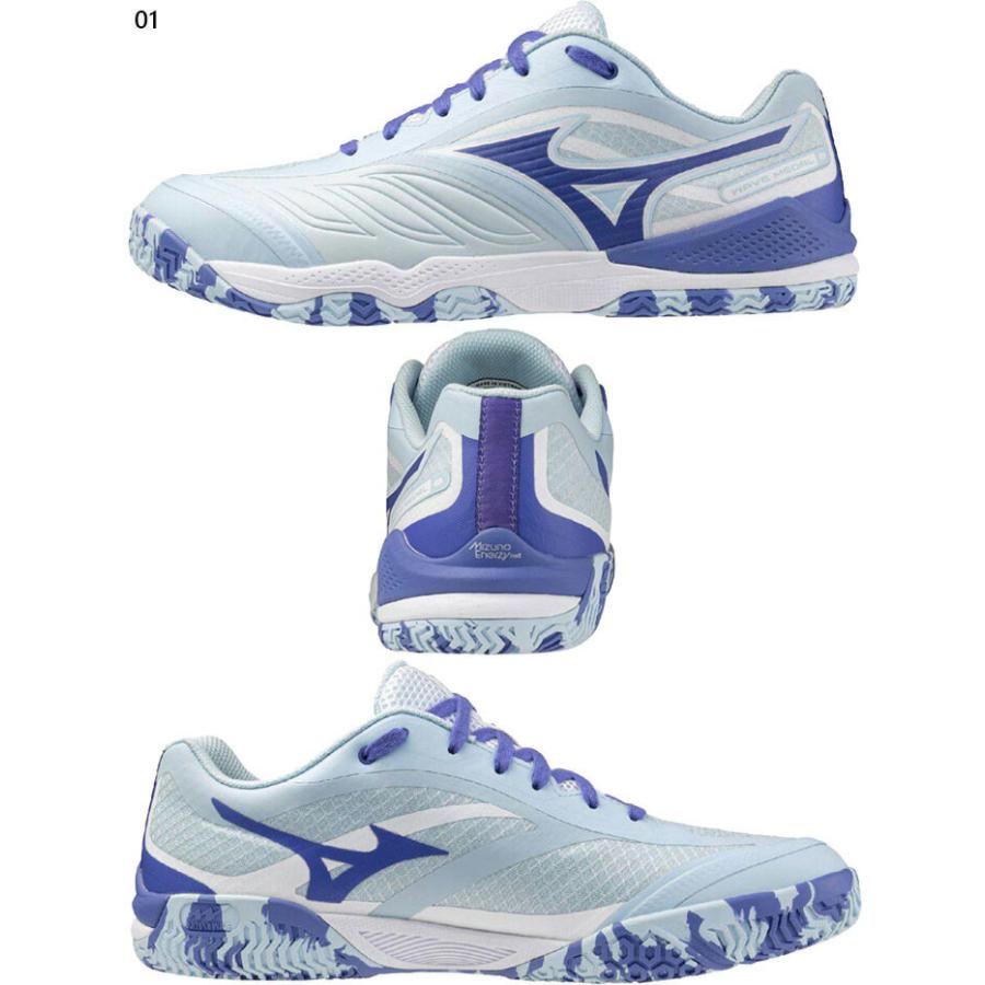 2E幅 ミズノ メンズ レディース ウエーブメダル8 卓球シューズ ローカット ブルー 青 送料無料 Mizuno 81GA2582 MIZUNO（ミズノ） 2E幅 メンズ レディース ウエーブメダル8 卓球