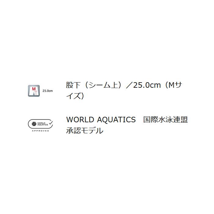 WA承認 ミズノ メンズ GXソニックロイヤル GX・SONIC ROYAL MT 競泳用ハーフスパッツ スイムウエア スイミング 水泳 競泳水着 N2MBD002