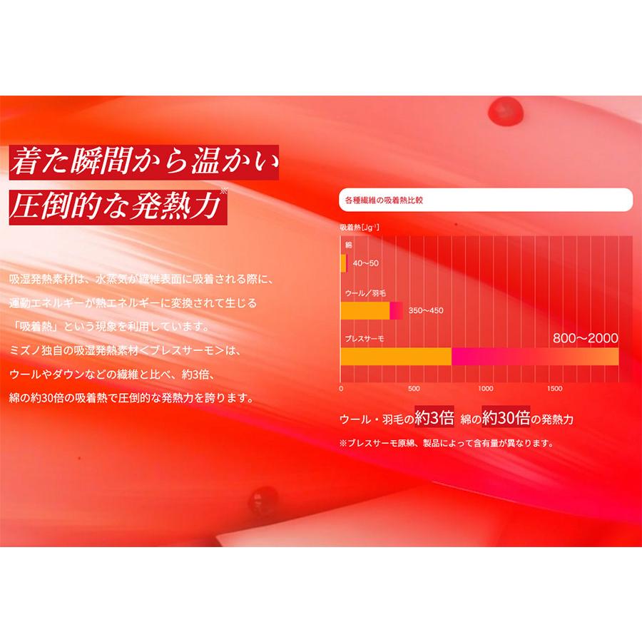 MIZUNO（ミズノ） 吸湿発熱 レディース ブレスサーモウォーマーパンツ