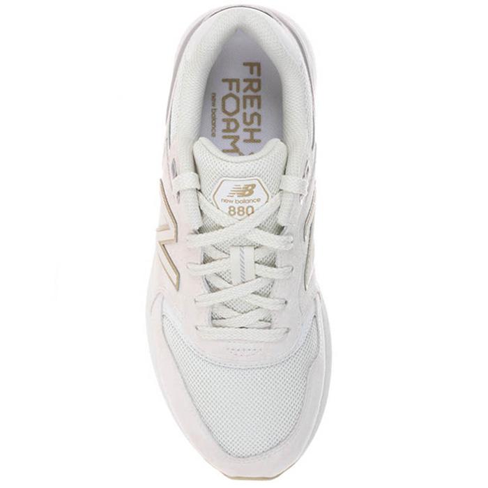 New Balance Fresh Foam シューズ ホワイト/ゴールド New Balance（ニューバランス） 全6色 2E幅 レディース Walking