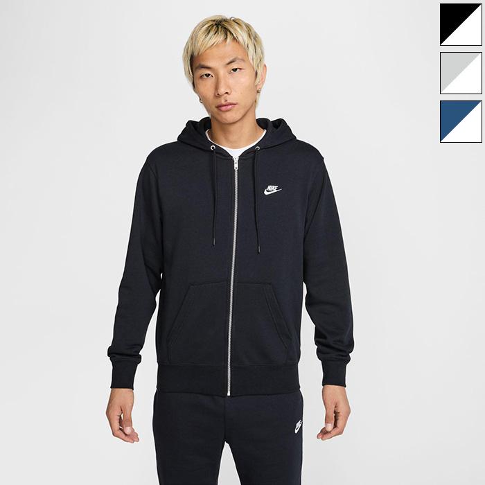 NIKE（ナイキ） メンズ クラブ FT L/S フルジップ フーディ