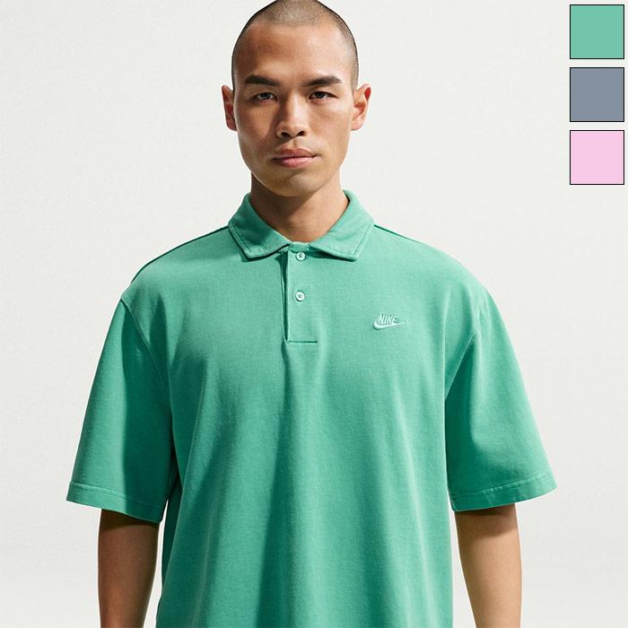 NIKE（ナイキ） メンズ クラブ ジャージー S/S ポロ WASHE ポロシャツ